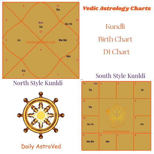 Vedic charts